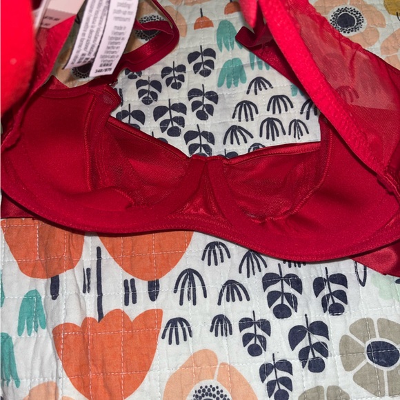 NWT Victoria’s Secret Dream Angels Wicked Unlined Bow Balconette Bra 34B‎ - Picture 9 of 9